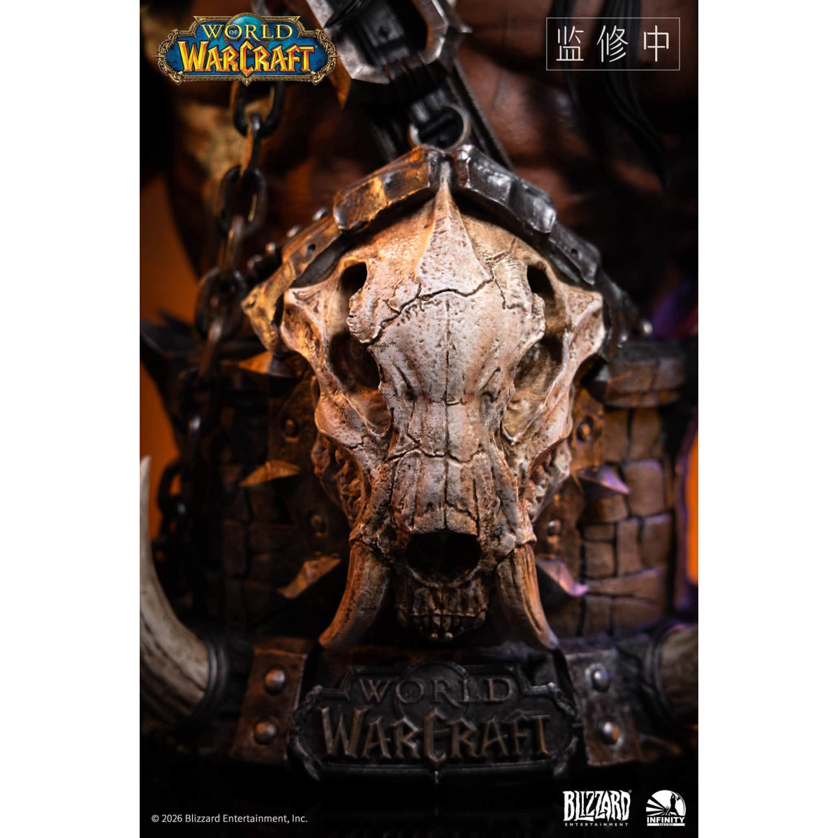 INFINITY STUDIO x BLIZZARD - Grommash Hellscream - Busto in scala 1/3 World of Warcraft