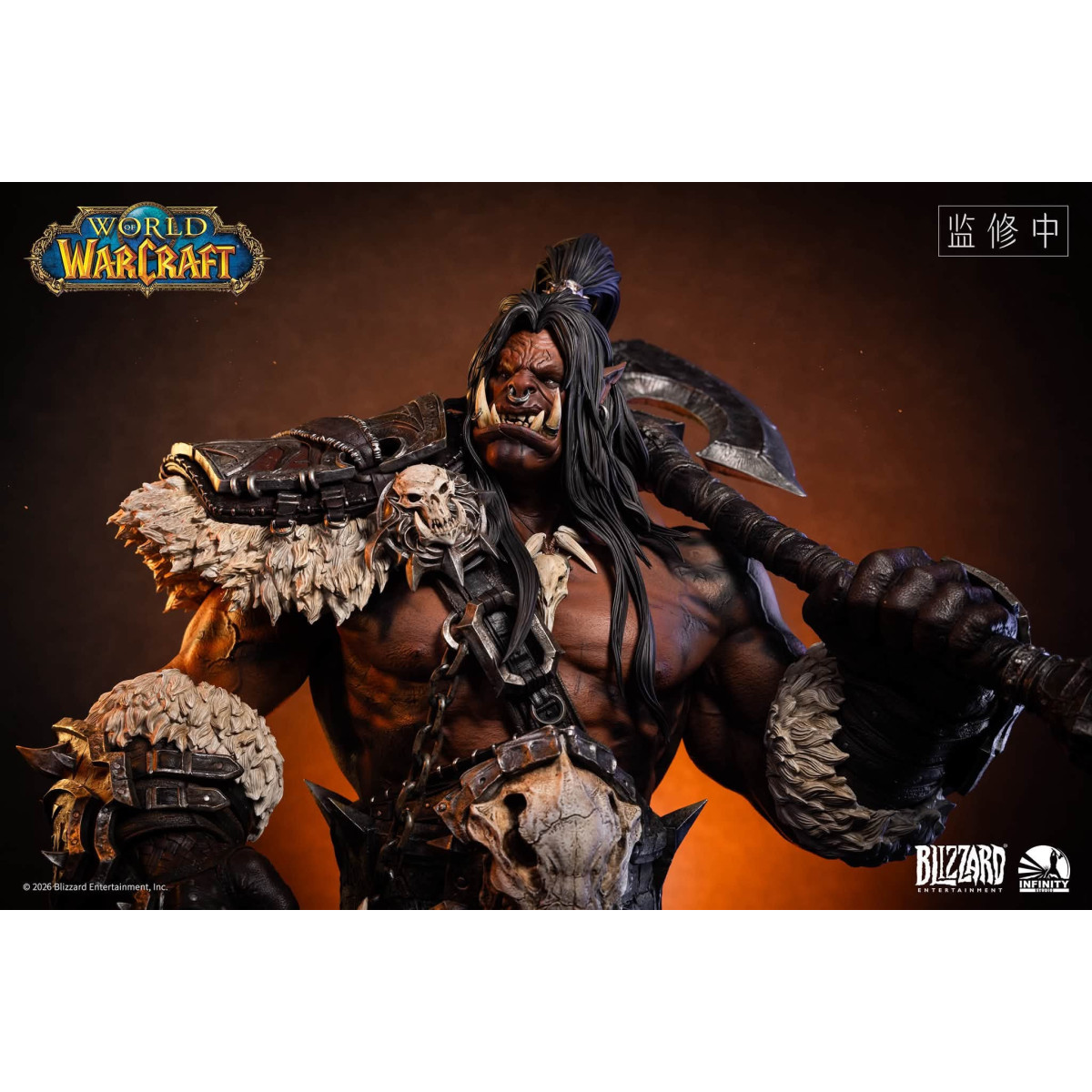 INFINITY STUDIO x BLIZZARD - Grommash Hellscream - Busto in scala 1/3 World of Warcraft