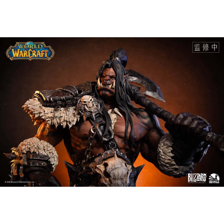 INFINITY STUDIO x BLIZZARD - Grommash Hellscream - Busto in scala 1/3 World of Warcraft