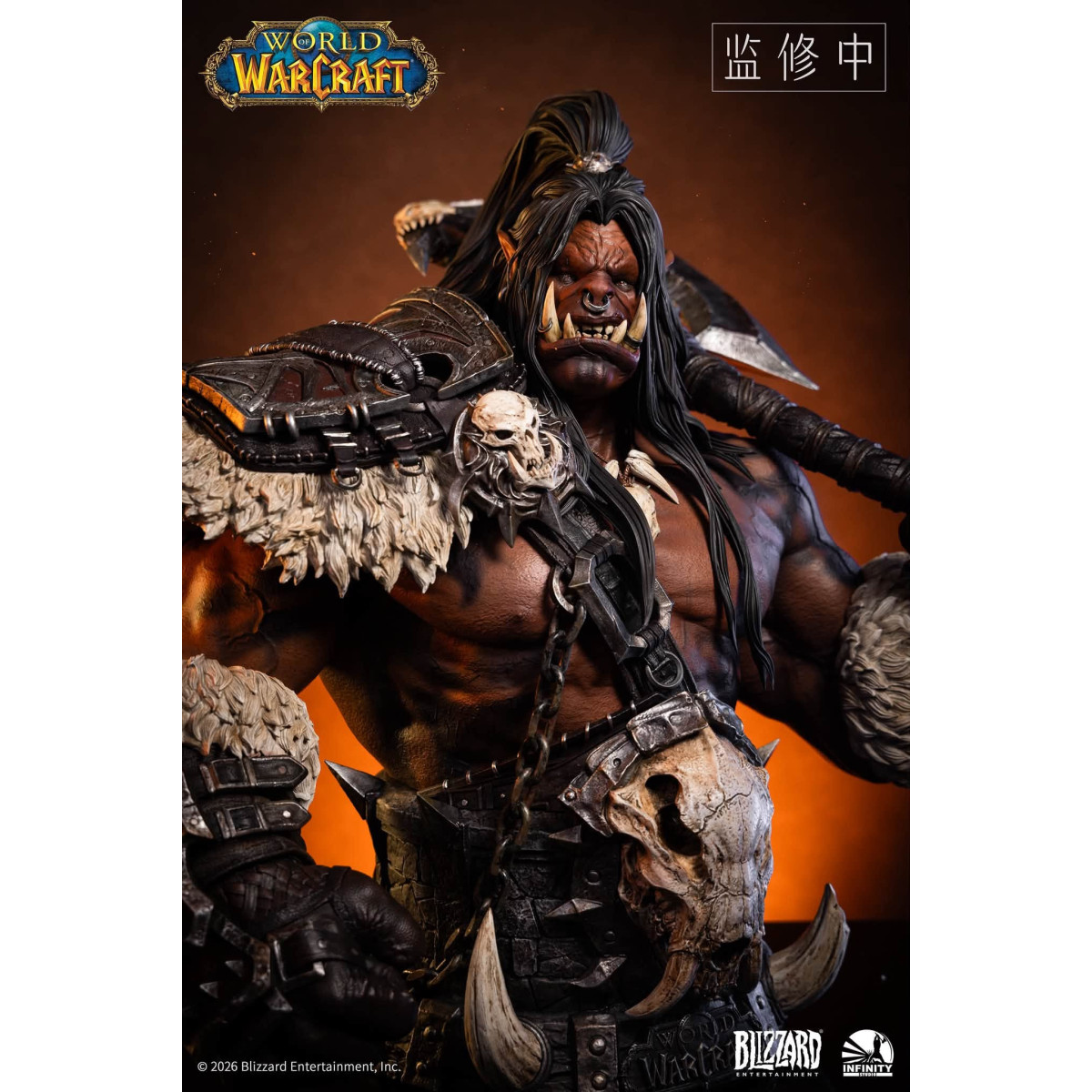 INFINITY STUDIO x BLIZZARD - Grommash Hellscream - Busto in scala 1/3 World of Warcraft