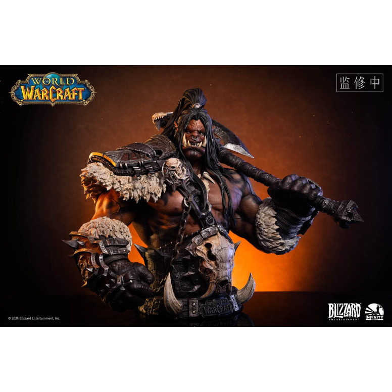 INFINITY STUDIO x BLIZZARD - Grommash Hellscream - Busto in scala 1/3 World of Warcraft