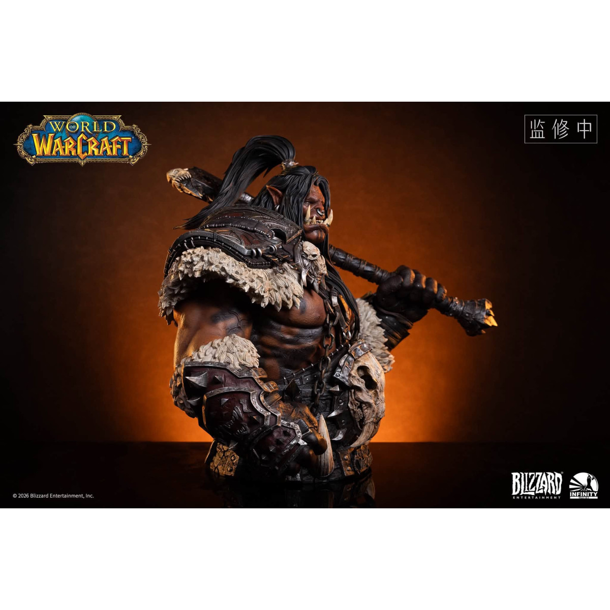 INFINITY STUDIO x BLIZZARD - Grommash Hellscream - Busto in scala 1/3 World of Warcraft