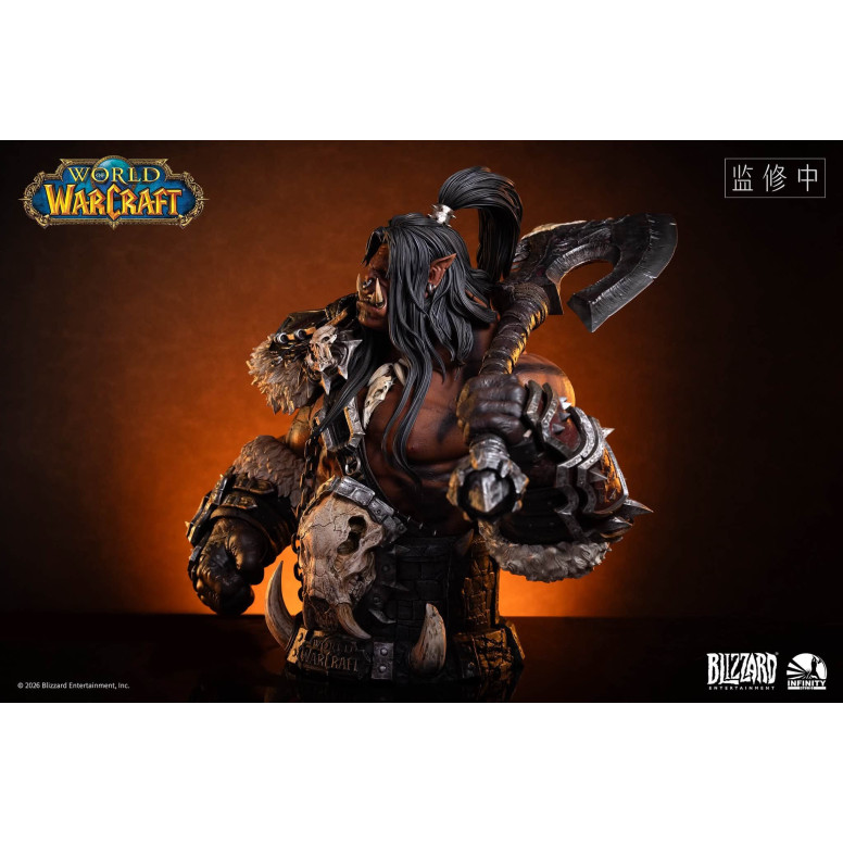 INFINITY STUDIO x BLIZZARD - Grommash Hellscream - Busto in scala 1/3 World of Warcraft