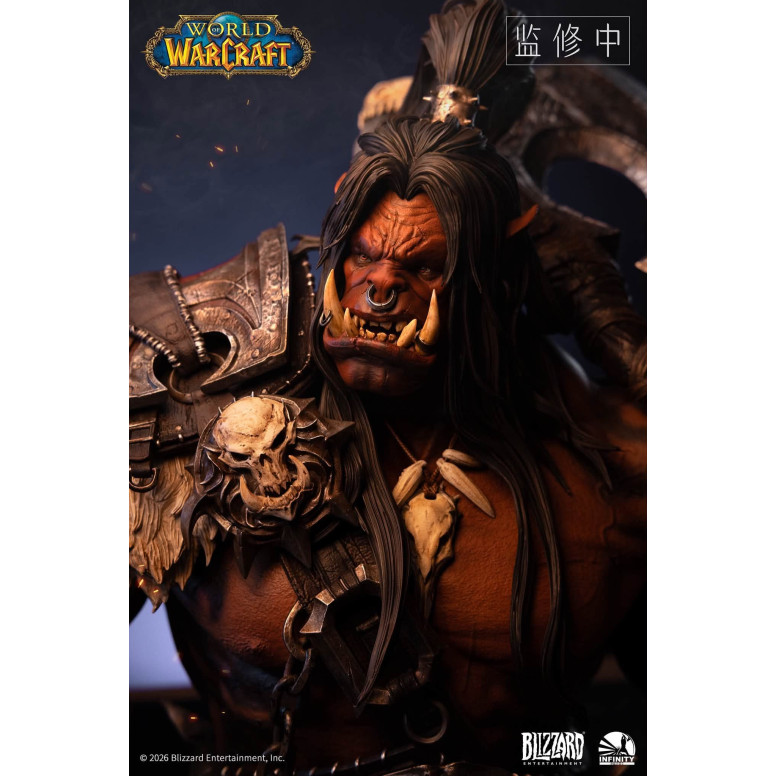 INFINITY STUDIO x BLIZZARD - Grommash Hellscream - Busto in scala 1/3 World of Warcraft