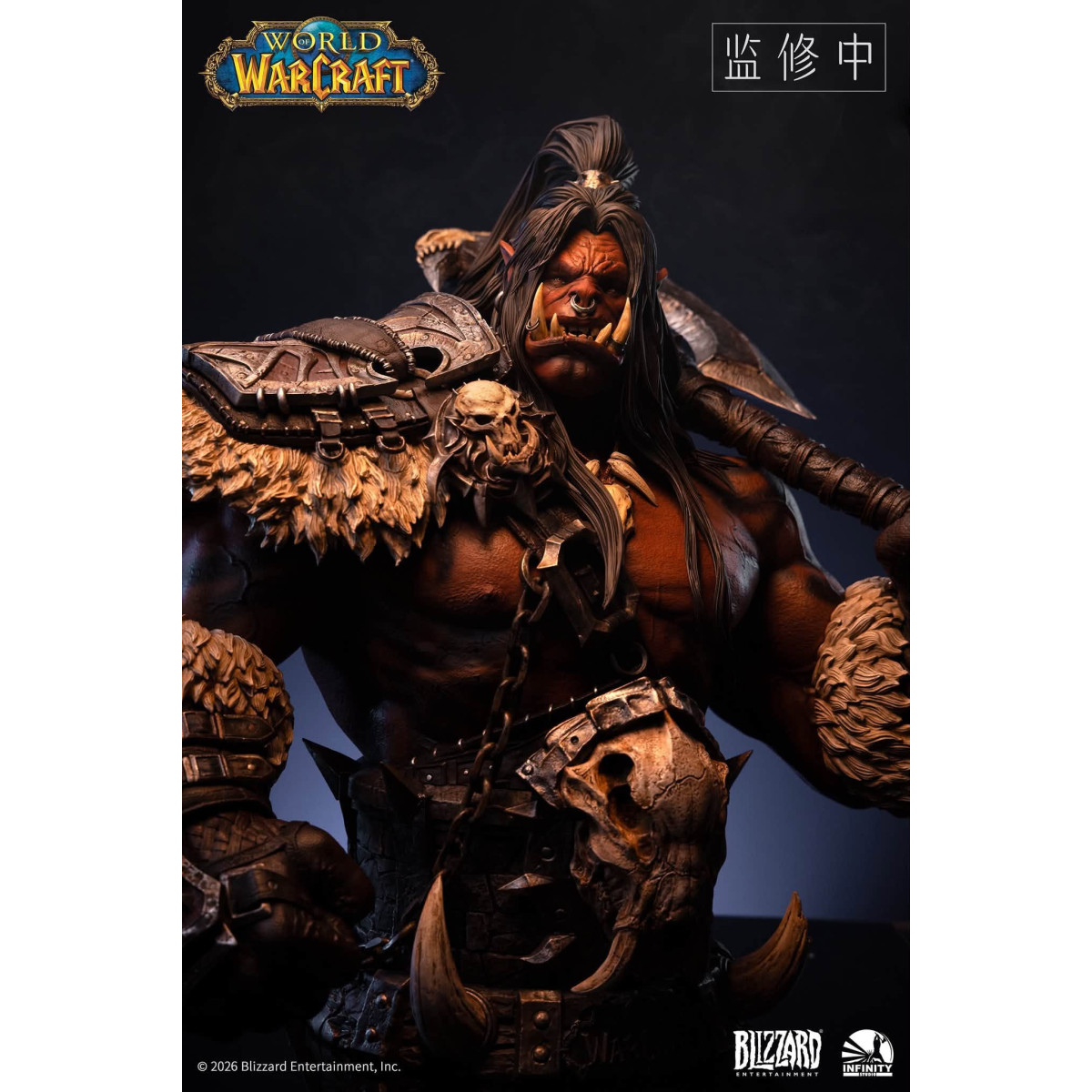 INFINITY STUDIO x BLIZZARD - Grommash Hellscream - Busto in scala 1/3 World of Warcraft