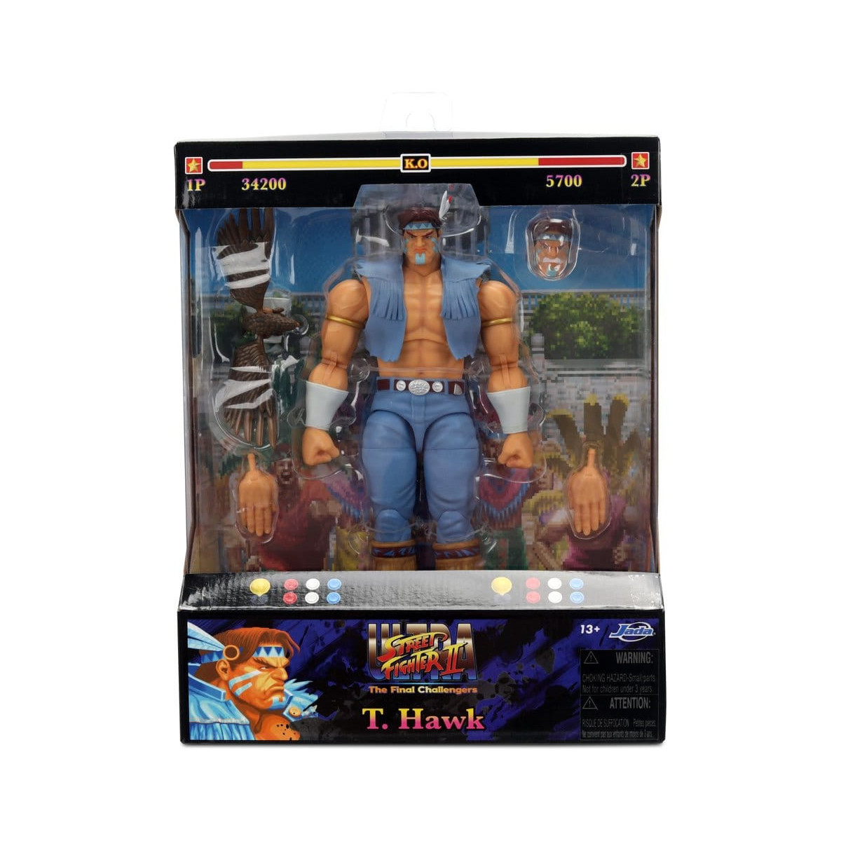 Jada Toys - T.HAWK 1/12 - Ultra Street Fighter e II: The Final Challengers - Serie 5