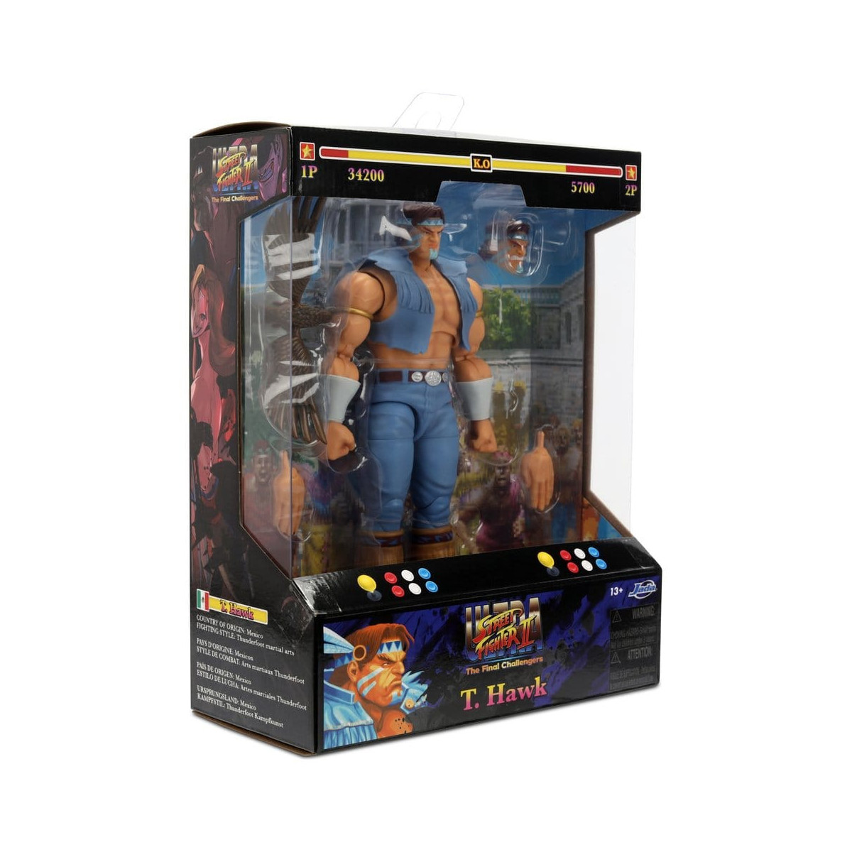 Jada Toys - T.HAWK 1/12 - Ultra Street Fighter e II: The Final Challengers - Serie 5