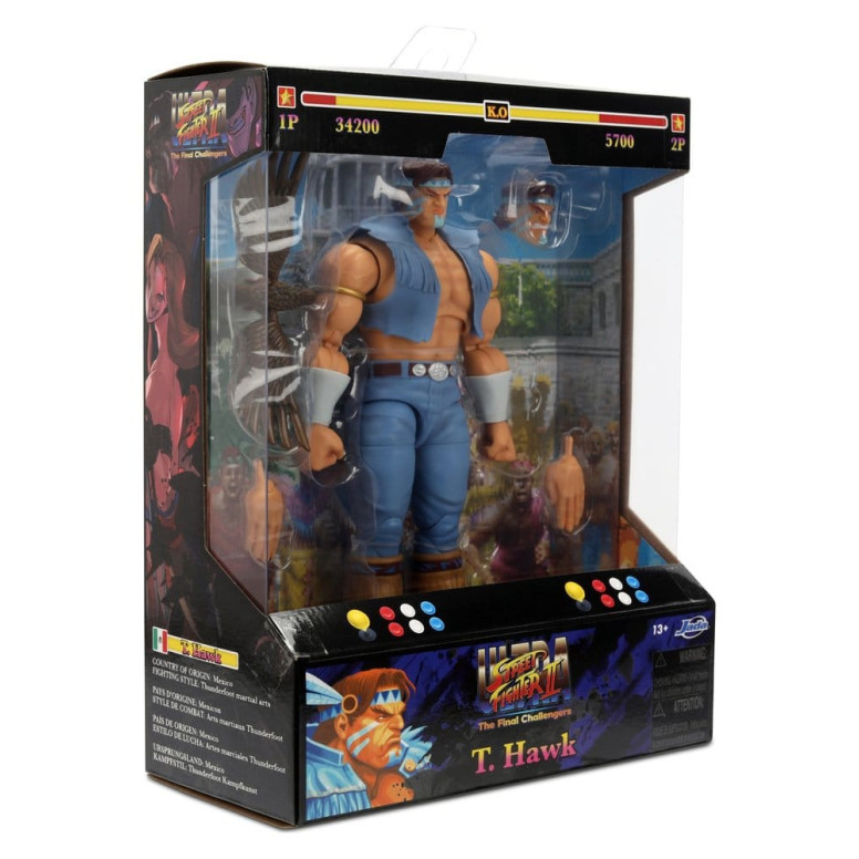 Jada Toys - T.HAWK 1/12 - Ultra Street Fighter e II: The Final Challengers - Serie 5