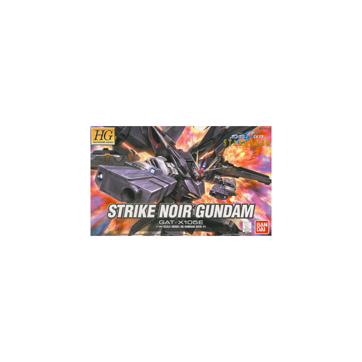 Bandai - Gunpla - 1/144 HG - GAT-X105E STRIKE NERO Gundam - Gundam Seed Stargazer