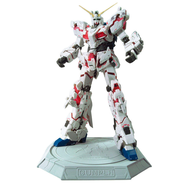 Bandai - Gunpla - 1/100 MG - RX-0 Unicorn Gundam - Mobile Suit Gundam Unicorn Figurina