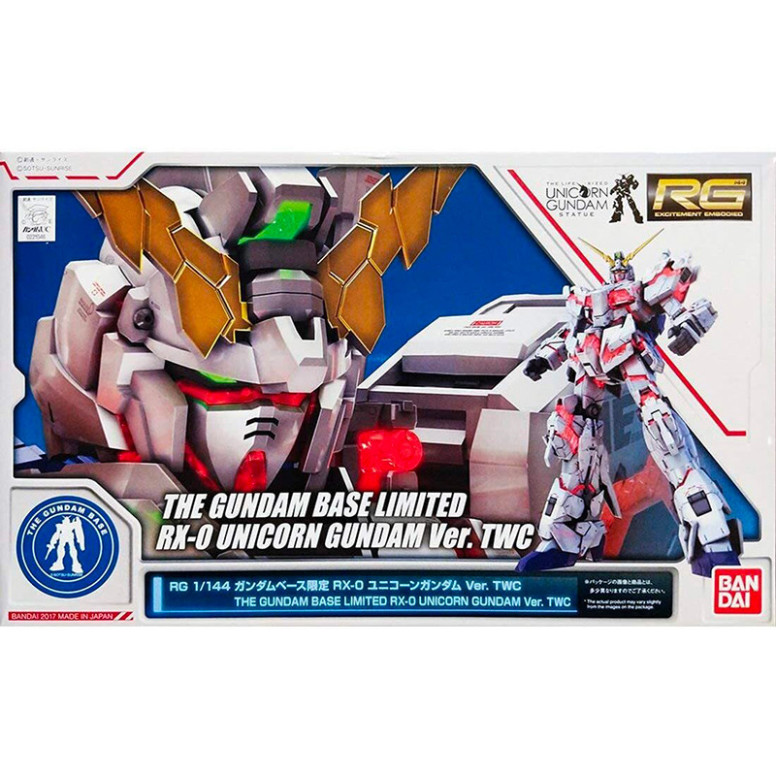 Bandai - Gunpla - 1/100 MG - RX-0 Unicorn Gundam - Mobile Suit Gundam Unicorn Figurina