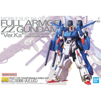 Bandai - Gunpla - 1/100 MG - Full Armor ZZ Gundam Ver. KA - Mobile Suit Gundam ZZ