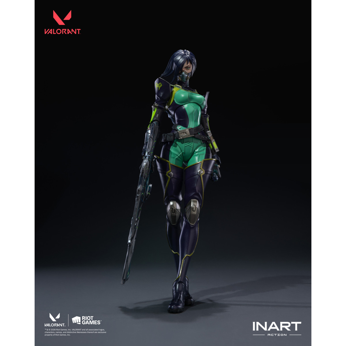 INART - Viper - Figurina in scala 1/12 di Valorant