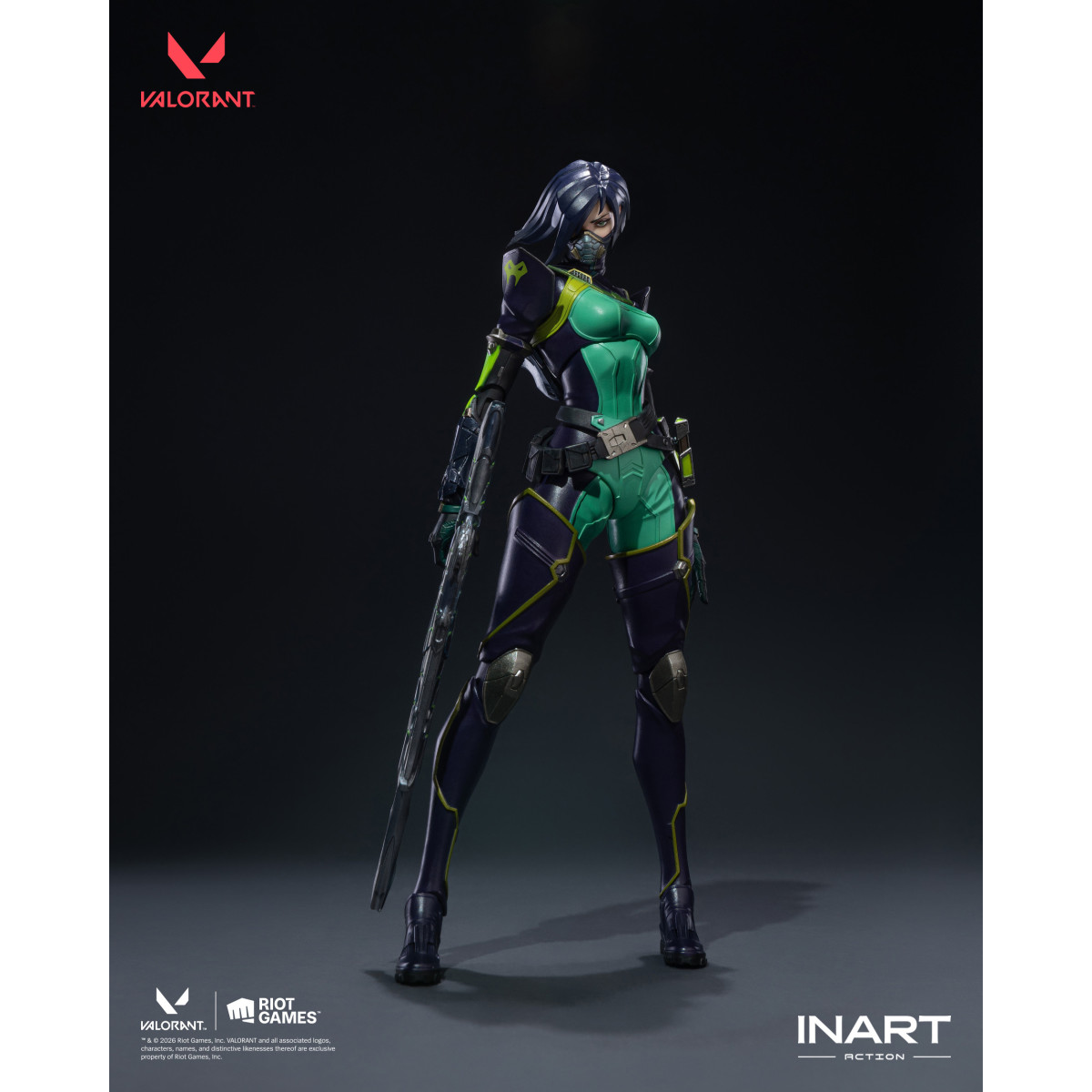 INART - Viper - Figurina in scala 1/12 di Valorant