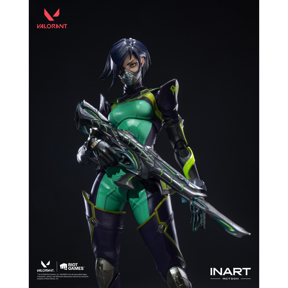 INART - Viper - Figurina in scala 1/12 di Valorant