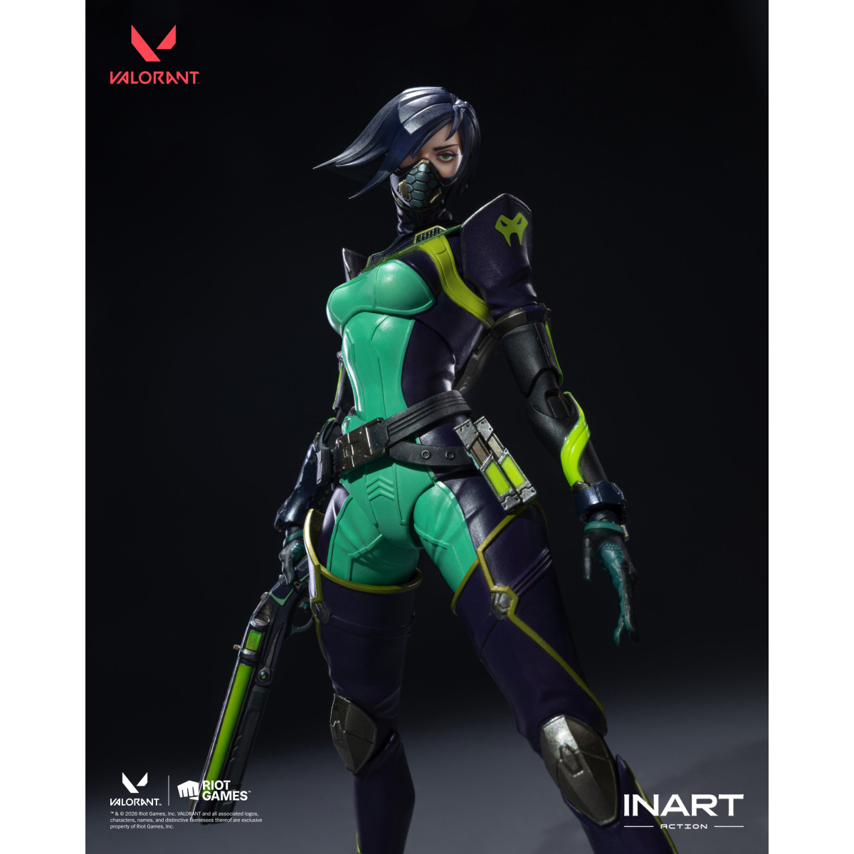 INART - Viper - Figurina in scala 1/12 di Valorant