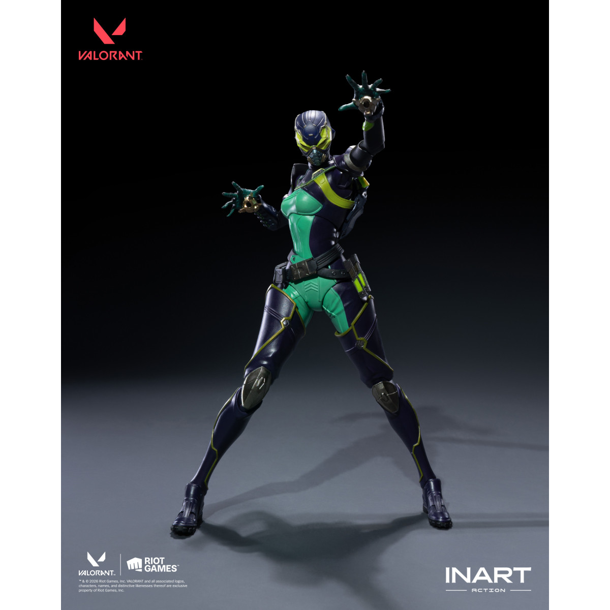 INART - Viper - Figurina in scala 1/12 di Valorant