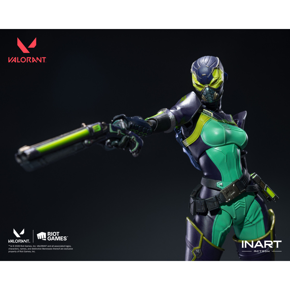 INART - Viper - Figurina in scala 1/12 di Valorant