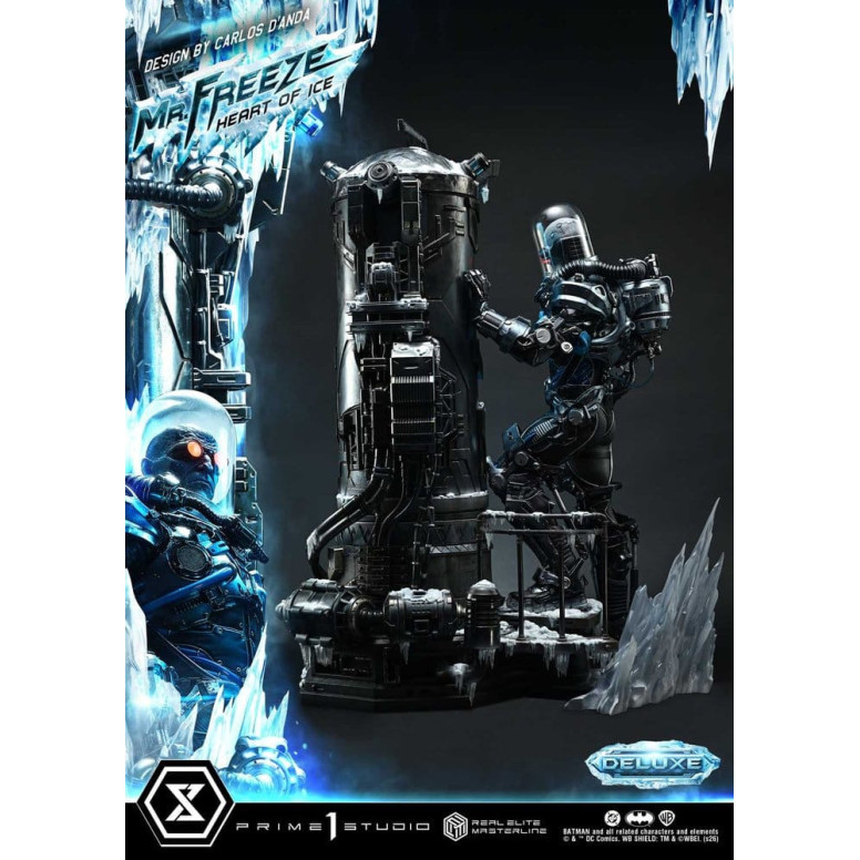 Prime 1 Studio - Mr Freeze Heart of Ice (Design di Carlos D'Anda) Versione Bonus DX - Real Elite Masterline Serie 1/3