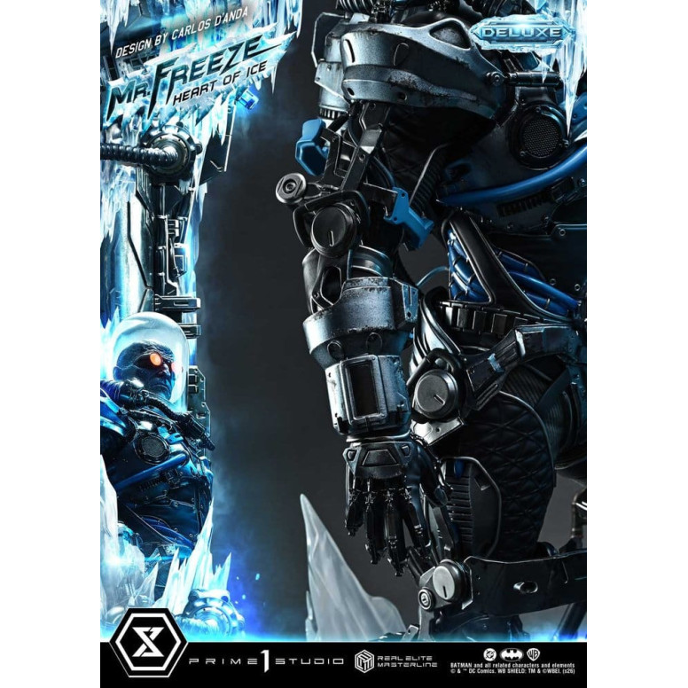 Prime 1 Studio - Mr Freeze Heart of Ice (Design di Carlos D'Anda) Versione Bonus DX - Real Elite Masterline Serie 1/3