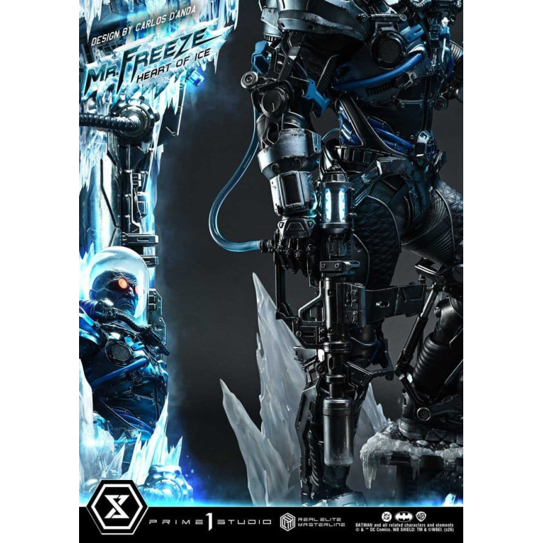 Prime 1 Studio - Mr Freeze Heart of Ice (Design di Carlos D'Anda) Versione Bonus DX - Real Elite Masterline Serie 1/3