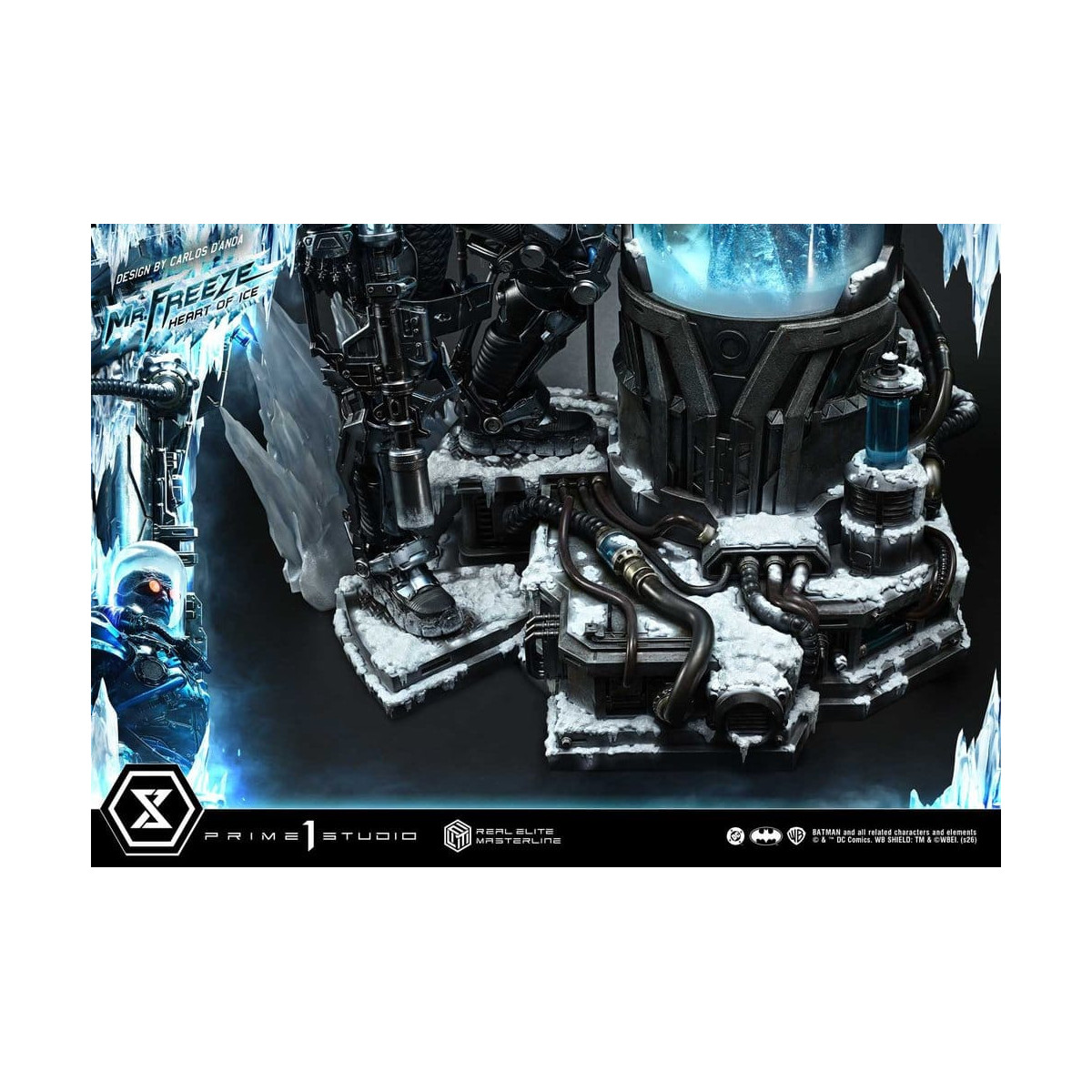 Prime 1 Studio - Mr Freeze Heart of Ice (Design di Carlos D'Anda) Versione Bonus DX - Real Elite Masterline Serie 1/3