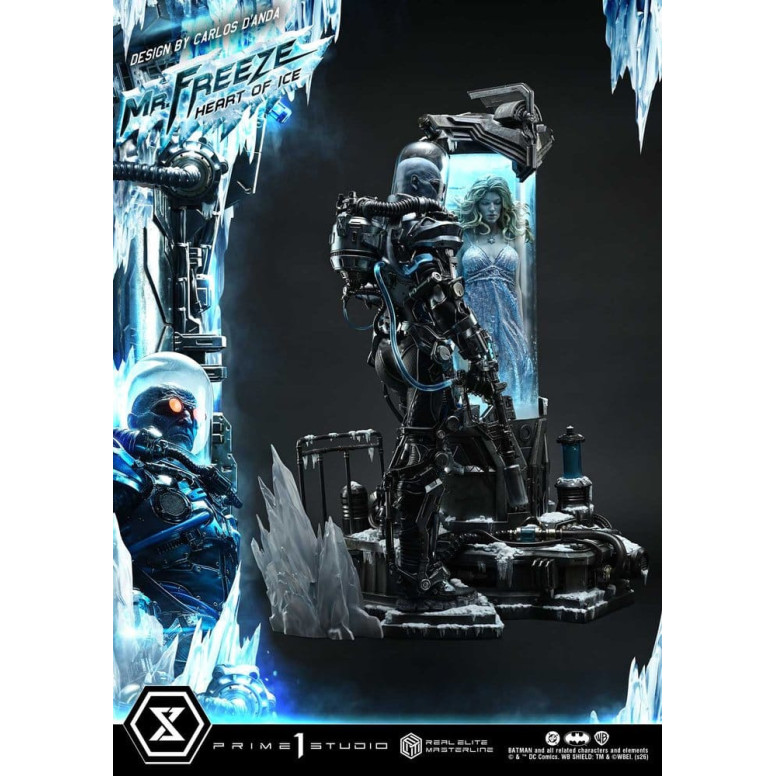 Prime 1 Studio - Mr Freeze Heart of Ice (Design di Carlos D'Anda) Versione Bonus DX - Real Elite Masterline Serie 1/3