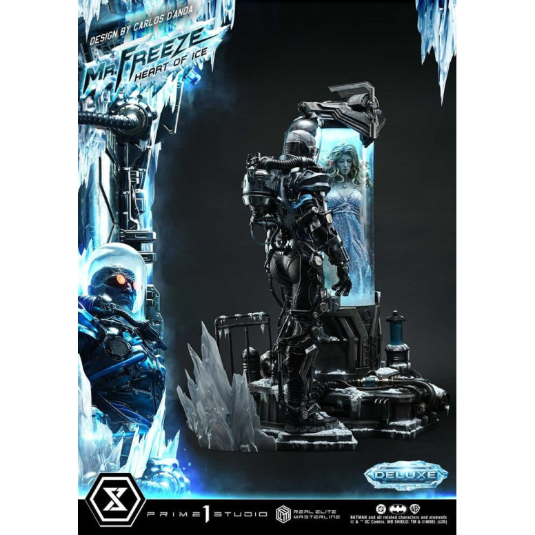 Prime 1 Studio - Mr Freeze Heart of Ice (Design di Carlos D'Anda) Versione Bonus DX - Real Elite Masterline Serie 1/3