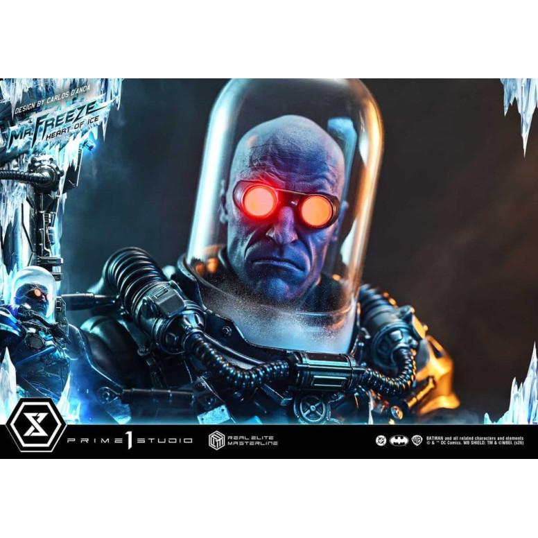 Prime 1 Studio - Mr Freeze Heart of Ice (Design di Carlos D'Anda) Versione Bonus DX - Real Elite Masterline Serie 1/3