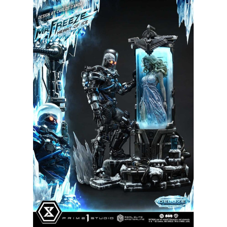 Prime 1 Studio - Mr Freeze Heart of Ice (Design di Carlos D'Anda) Versione DX - Real Elite Masterline Series 1/3