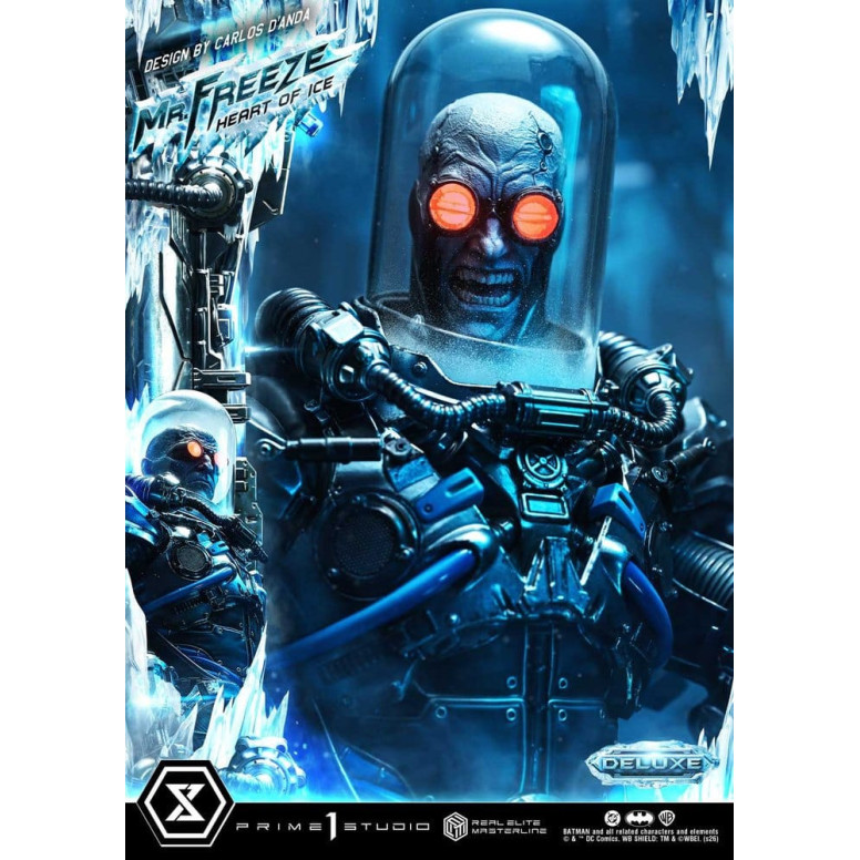 Prime 1 Studio - Mr Freeze Heart of Ice (Design di Carlos D'Anda) Versione DX - Real Elite Masterline Series 1/3