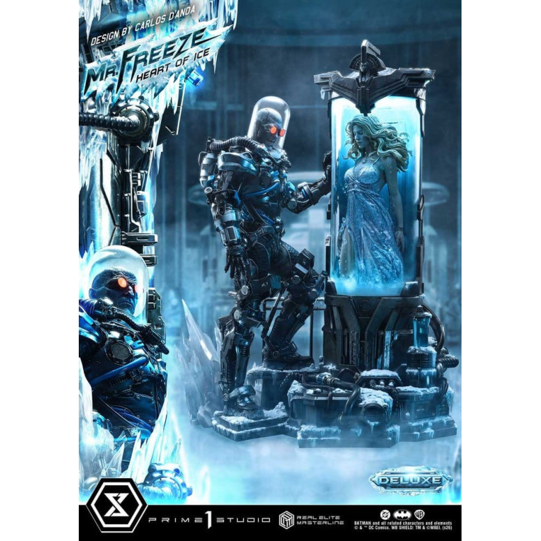 Prime 1 Studio - Mr Freeze Heart of Ice (Design di Carlos D'Anda) Versione DX - Real Elite Masterline Series 1/3