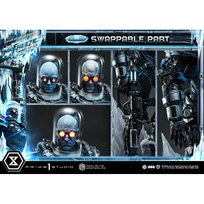 Prime 1 Studio - Mr Freeze Heart of Ice (Design di Carlos D'Anda) Versione DX - Real Elite Masterline Series 1/3