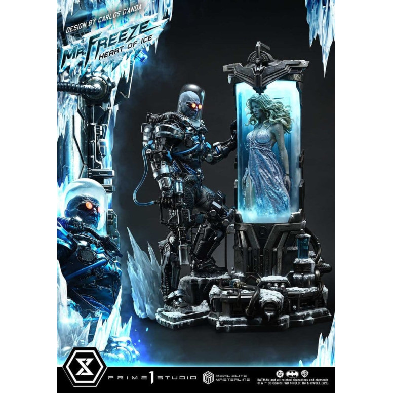 Prime 1 Studio - Mr Freeze Heart of Ice (Design di Carlos D'Anda) Versione DX - Real Elite Masterline Series 1/3