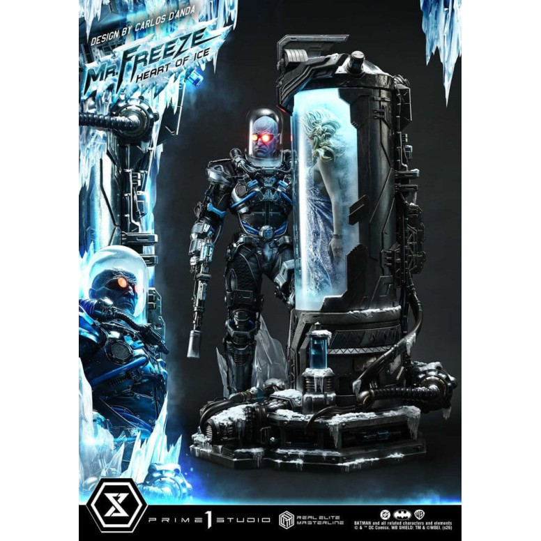 Prime 1 Studio - Mr Freeze Heart of Ice (Design di Carlos D'Anda) Versione DX - Real Elite Masterline Series 1/3