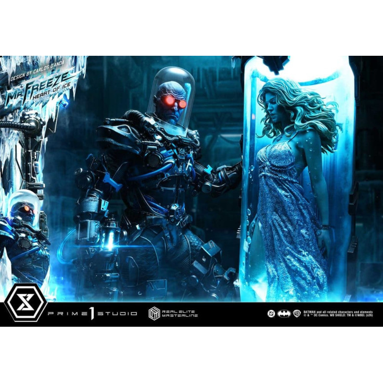 Prime 1 Studio - Mr Freeze Heart of Ice (Design di Carlos D'Anda) Versione DX - Real Elite Masterline Series 1/3