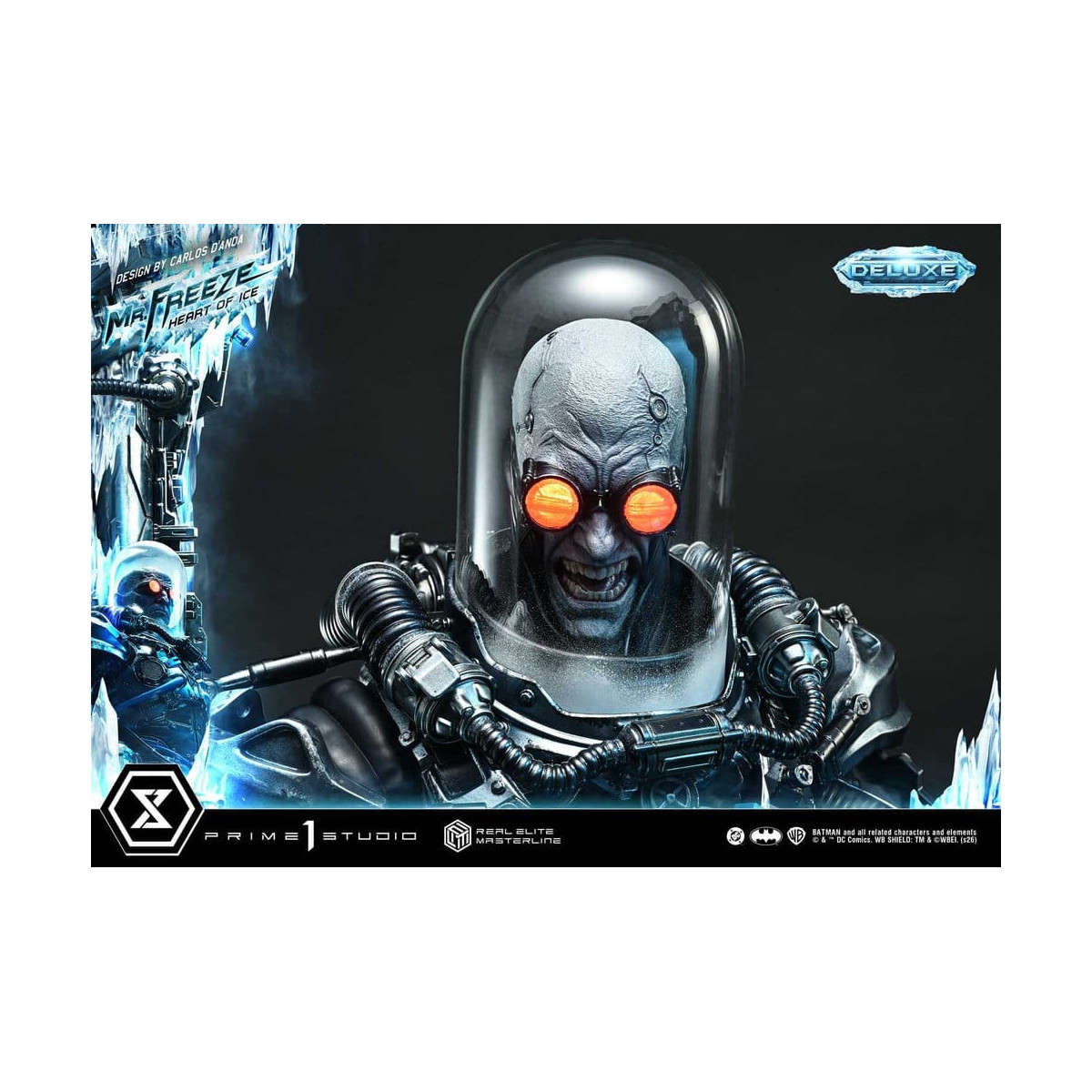 Prime 1 Studio - Mr Freeze Heart of Ice (Design di Carlos D'Anda) Versione DX - Real Elite Masterline Series 1/3