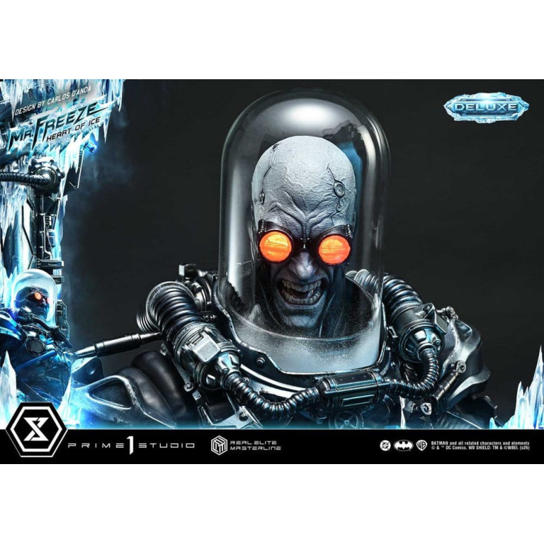 Prime 1 Studio - Mr Freeze Heart of Ice (Design di Carlos D'Anda) Versione DX - Real Elite Masterline Series 1/3