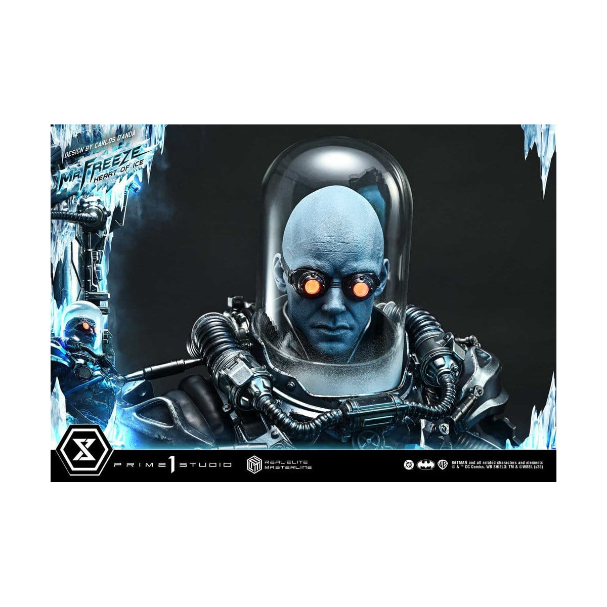 Prime 1 Studio - Mr Freeze Heart of Ice (Design di Carlos D'Anda) Versione DX - Real Elite Masterline Series 1/3
