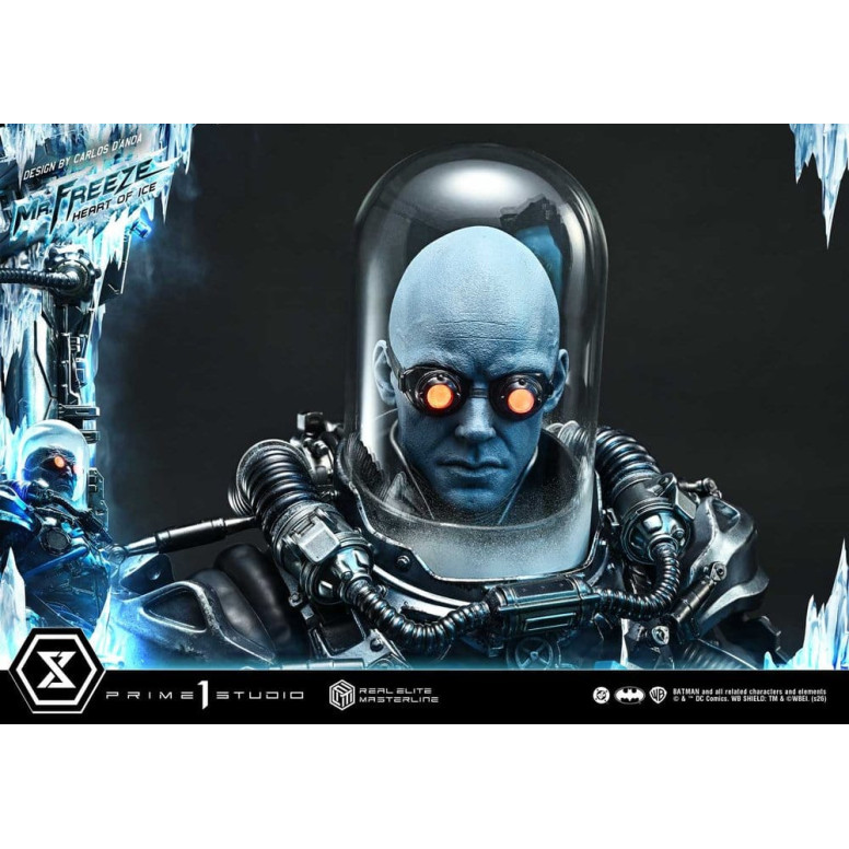 Prime 1 Studio - Mr Freeze Heart of Ice (Design di Carlos D'Anda) Versione DX - Real Elite Masterline Series 1/3