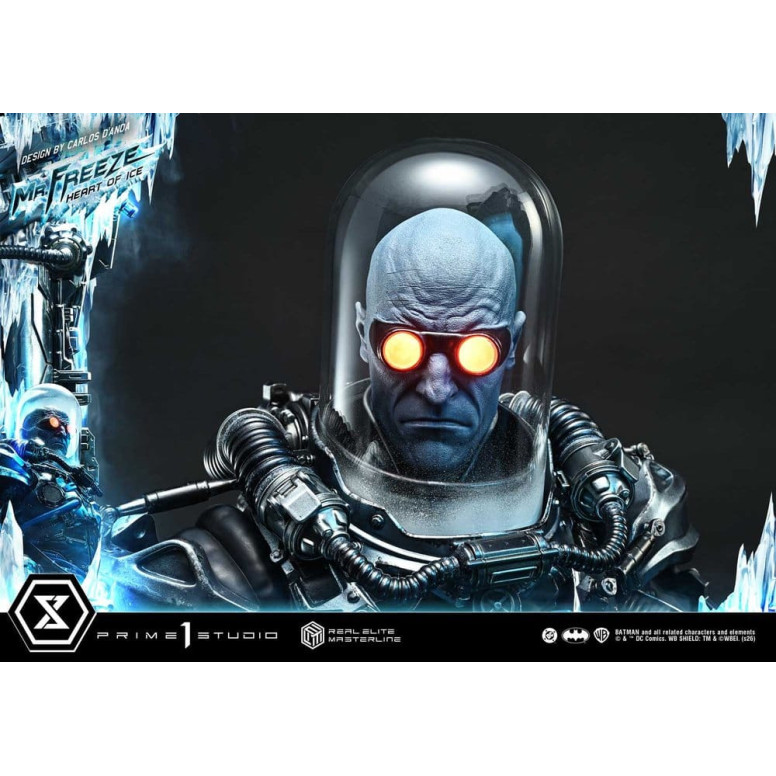 Prime 1 Studio - Mr Freeze Heart of Ice (Design di Carlos D'Anda) Versione DX - Real Elite Masterline Series 1/3