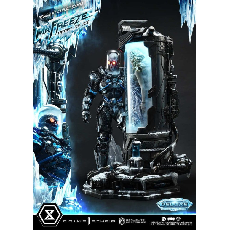 Prime 1 Studio - Mr Freeze Heart of Ice (Design di Carlos D'Anda) Versione DX - Real Elite Masterline Series 1/3
