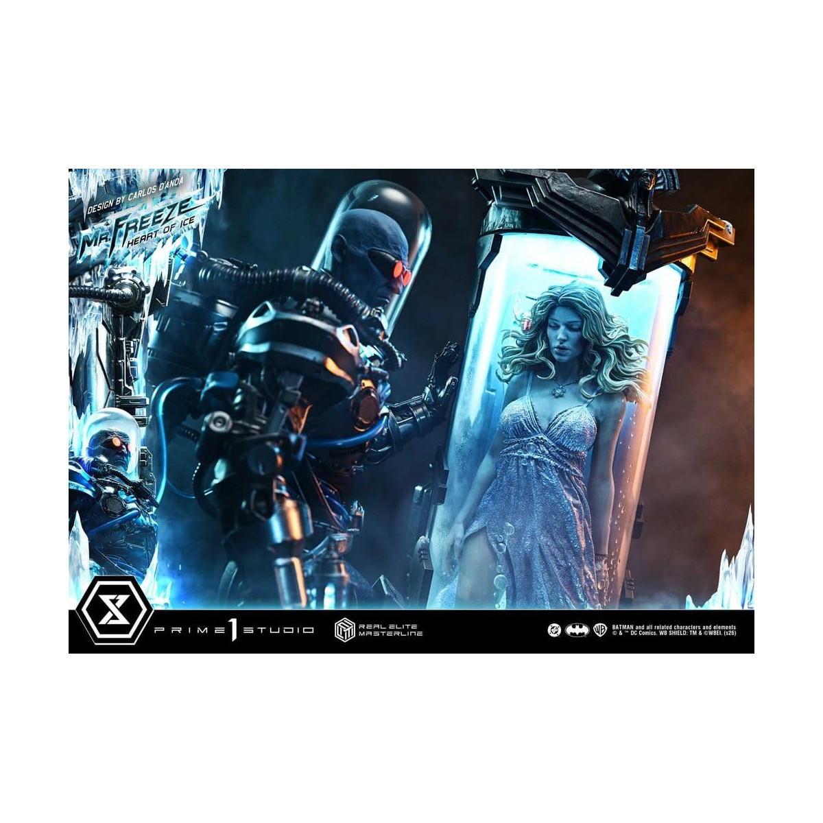 Prime 1 Studio - Mr Freeze Heart of Ice (Design di Carlos D'Anda) - Real Elite Masterline Serie 1/3