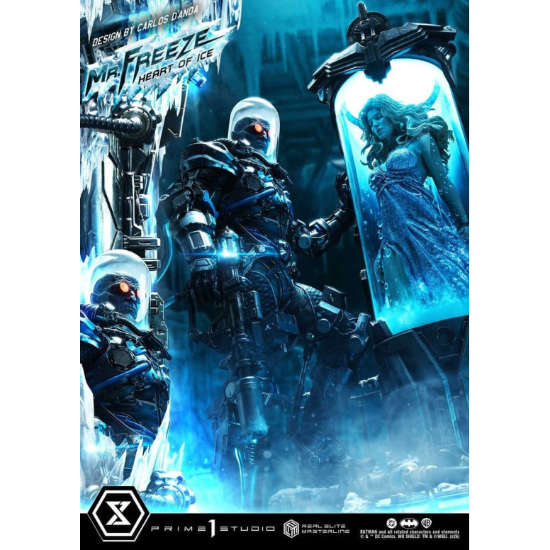 Prime 1 Studio - Mr Freeze Heart of Ice (Design di Carlos D'Anda) - Real Elite Masterline Serie 1/3