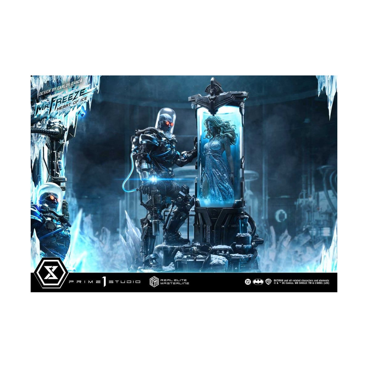 Prime 1 Studio - Mr Freeze Heart of Ice (Design di Carlos D'Anda) - Real Elite Masterline Serie 1/3