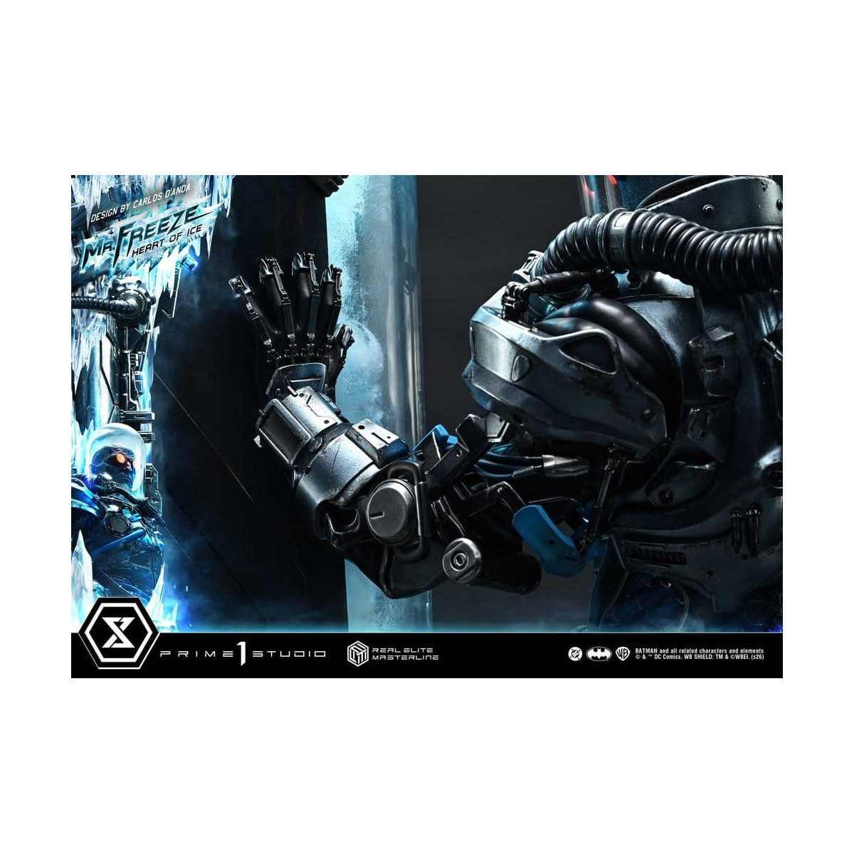 Prime 1 Studio - Mr Freeze Heart of Ice (Design di Carlos D'Anda) - Real Elite Masterline Serie 1/3