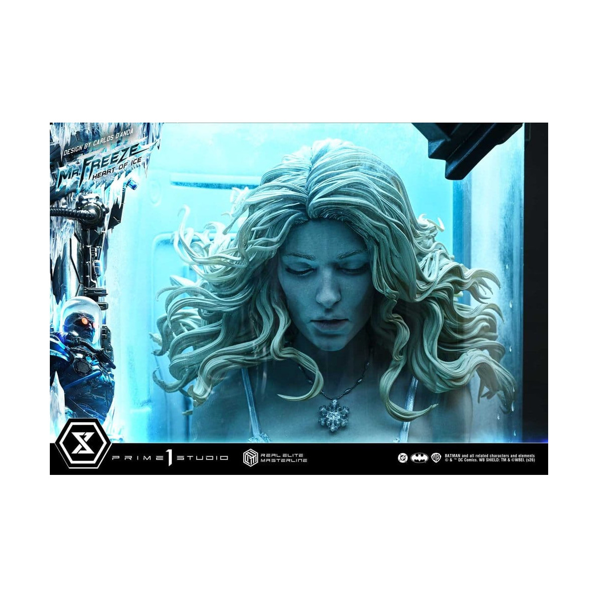 Prime 1 Studio - Mr Freeze Heart of Ice (Design di Carlos D'Anda) - Real Elite Masterline Serie 1/3