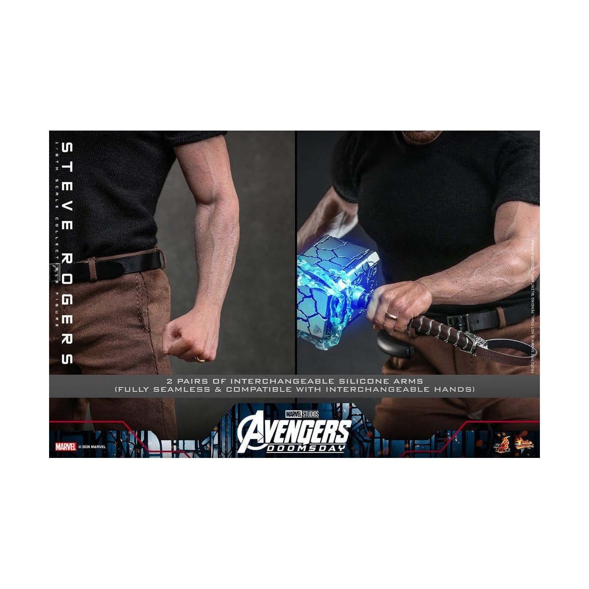 Hot Toys - Steve Rogers 1/6 - Avengers: Doomsday