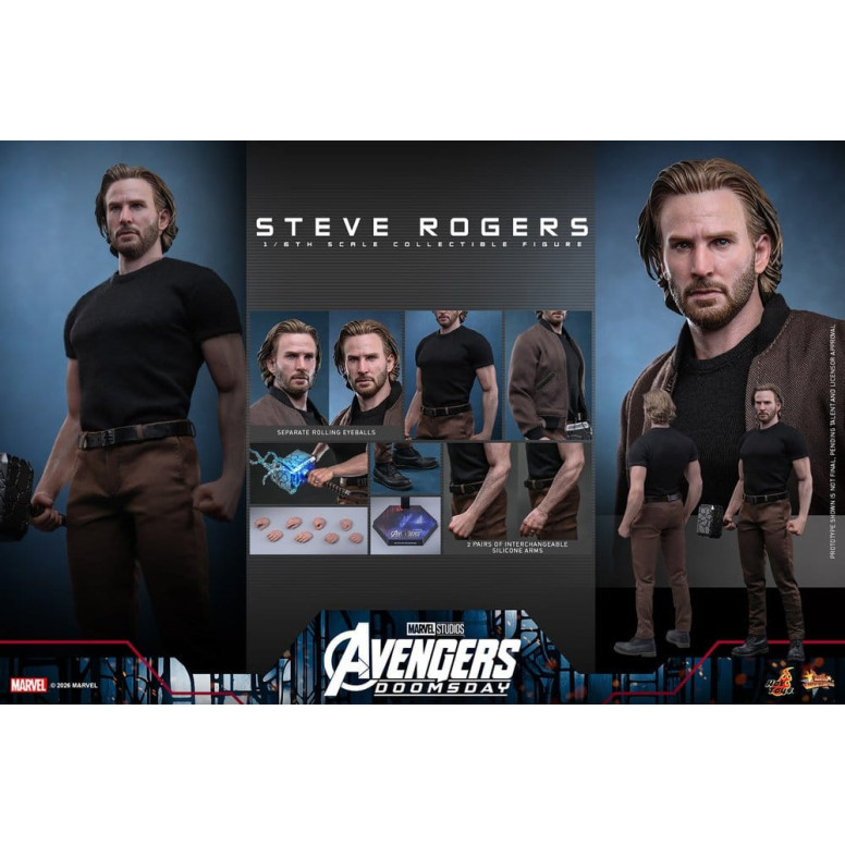 Hot Toys - Steve Rogers 1/6 - Avengers: Doomsday