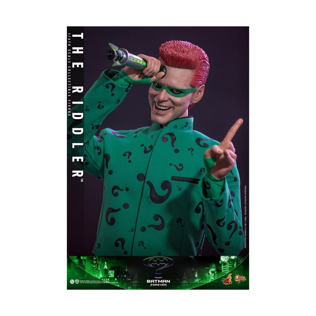 Hot Toys DC Comics - Riddler MMS o in scala 1/6 - Batman Forever